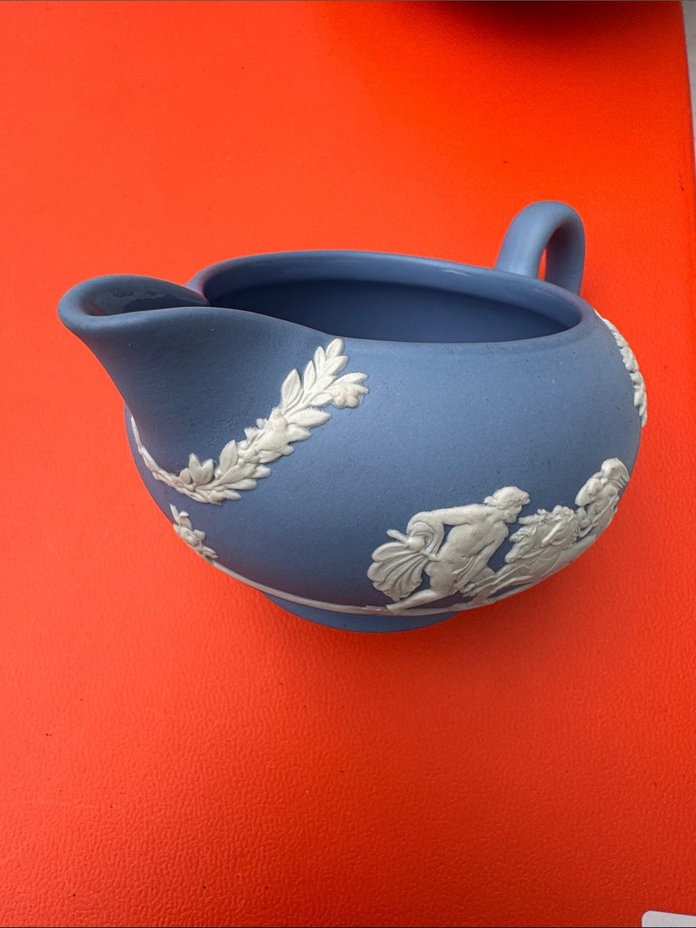 Vintage Wedgwood Jasperware Creamer (for tea set) - Picture 9 of 11